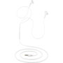 NGS Cross Flip Auriculares Intrauditivos con Micrófono Blanco